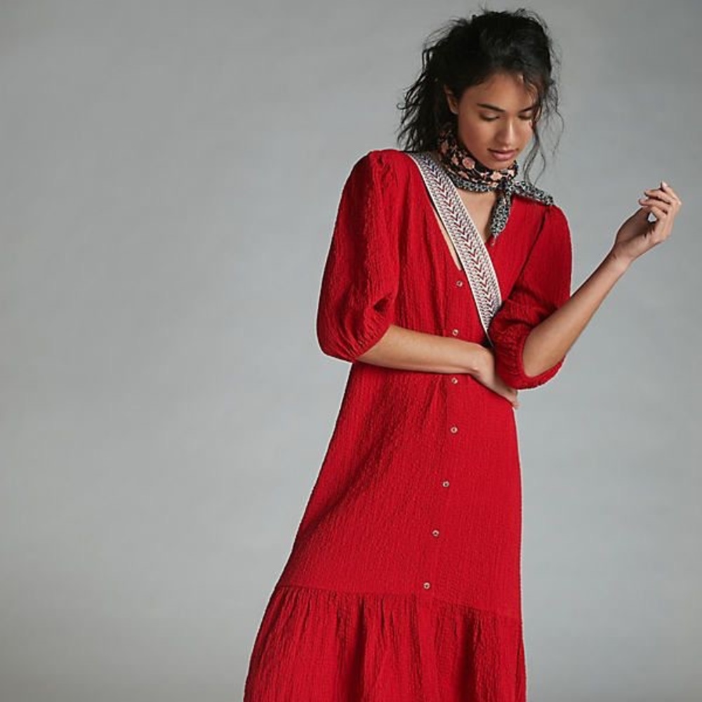 Anthropologie Scarletta Maxi Dress